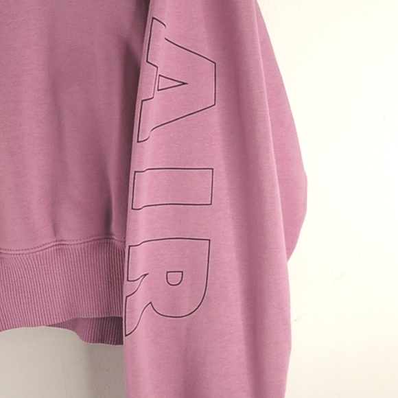 Nike Air - Cropped Long Sleeve Hoodie - Size Large - Picture 3 of 7